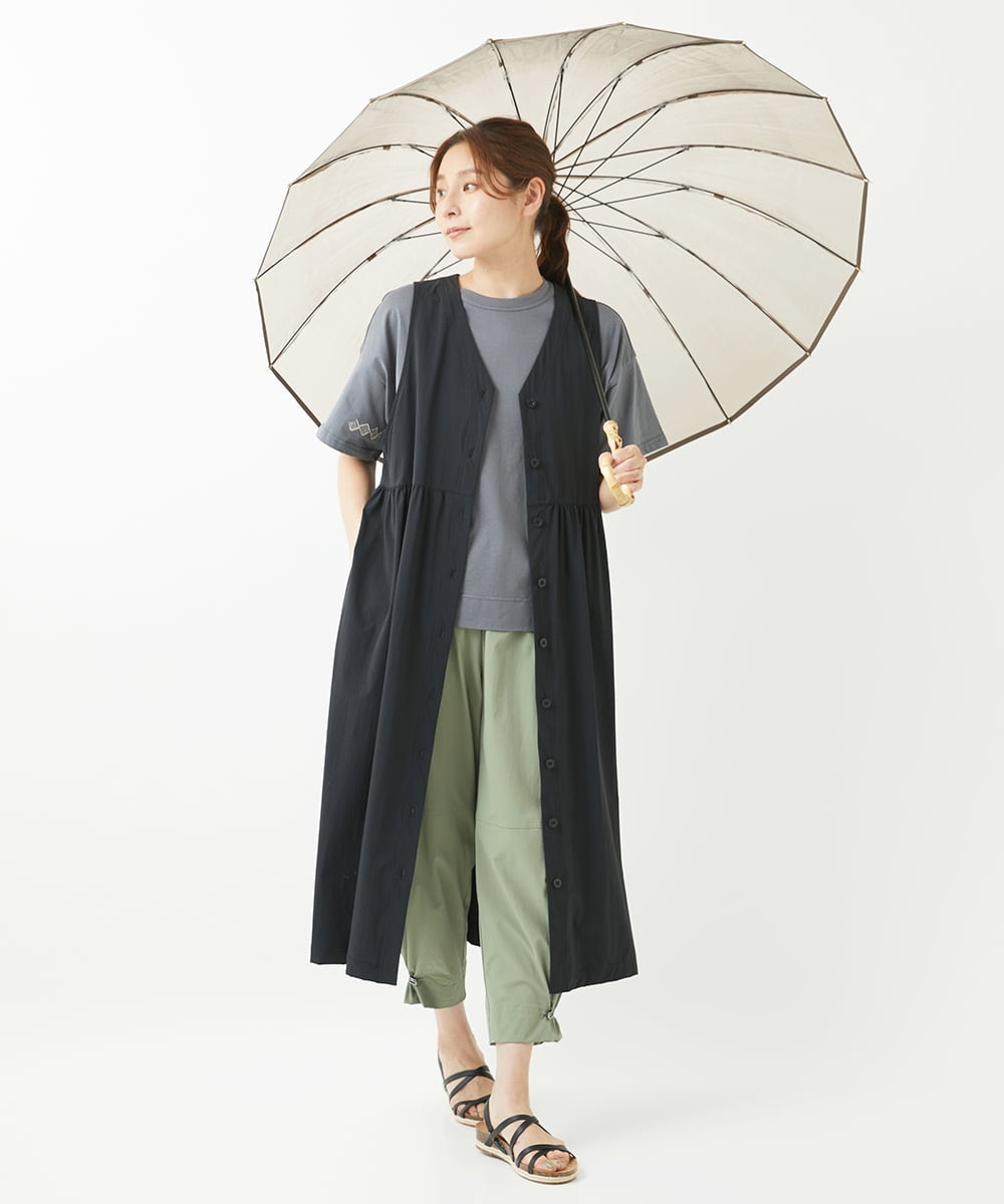 NGKHW01170 GIANNI LO GIUDICE(ジャンニ ロ ジュディチェ) [洗える]コットン天竺刺繍カットソー ダークグレー