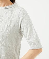 NGKJB11160 GIANNI LO GIUDICE(ジャンニ ロ ジュディチェ) [洗える・日本製]キャッチワッシャーカットソー ライトグレー
