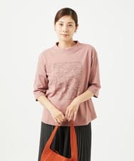 NGKJC08180 GIANNI LO GIUDICE(ジャンニ ロ ジュディチェ) [洗える・日本製]エココットンカットソー ピンク