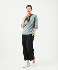 NGKJC08180 GIANNI LO GIUDICE(ジャンニ ロ ジュディチェ) [洗える・日本製]エココットンカットソー グリーン
