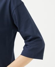 NGKJC08180 GIANNI LO GIUDICE(ジャンニ ロ ジュディチェ) [洗える・日本製]エココットンカットソー ネイビー