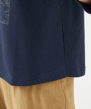NGKJC08180 GIANNI LO GIUDICE(ジャンニ ロ ジュディチェ) [洗える・日本製]エココットンカットソー ネイビー