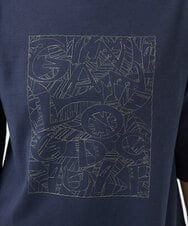 NGKJC08180 GIANNI LO GIUDICE(ジャンニ ロ ジュディチェ) [洗える・日本製]エココットンカットソー ネイビー