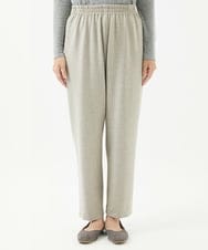 NGLAB30250 GIANNI LO GIUDICE(ジャンニ ロ ジュディチェ) [日本製]ウール混ストレッチツイードパンツ サンドベージュ