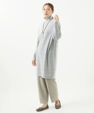 NGLAB30250 GIANNI LO GIUDICE(ジャンニ ロ ジュディチェ) [日本製]ウール混ストレッチツイードパンツ サンドベージュ