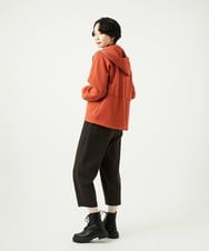 NGLAD01190 GIANNI LO GIUDICE(ジャンニ ロ ジュディチェ) [洗える・日本製]デュアルウォームモイストポンチパンツ ブラウン
