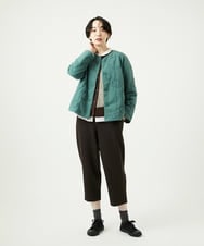 NGLAD01190 GIANNI LO GIUDICE(ジャンニ ロ ジュディチェ) [洗える・日本製]デュアルウォームモイストポンチパンツ ブラウン