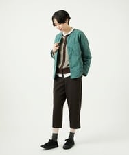 NGLAD01190 GIANNI LO GIUDICE(ジャンニ ロ ジュディチェ) [洗える・日本製]デュアルウォームモイストポンチパンツ ブラウン