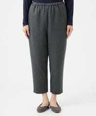 NGLAD01190 GIANNI LO GIUDICE(ジャンニ ロ ジュディチェ) [洗える・日本製]デュアルウォームモイストポンチパンツ グレー