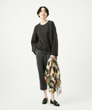 NGLAD01190 GIANNI LO GIUDICE(ジャンニ ロ ジュディチェ) [洗える・日本製]デュアルウォームモイストポンチパンツ グレー