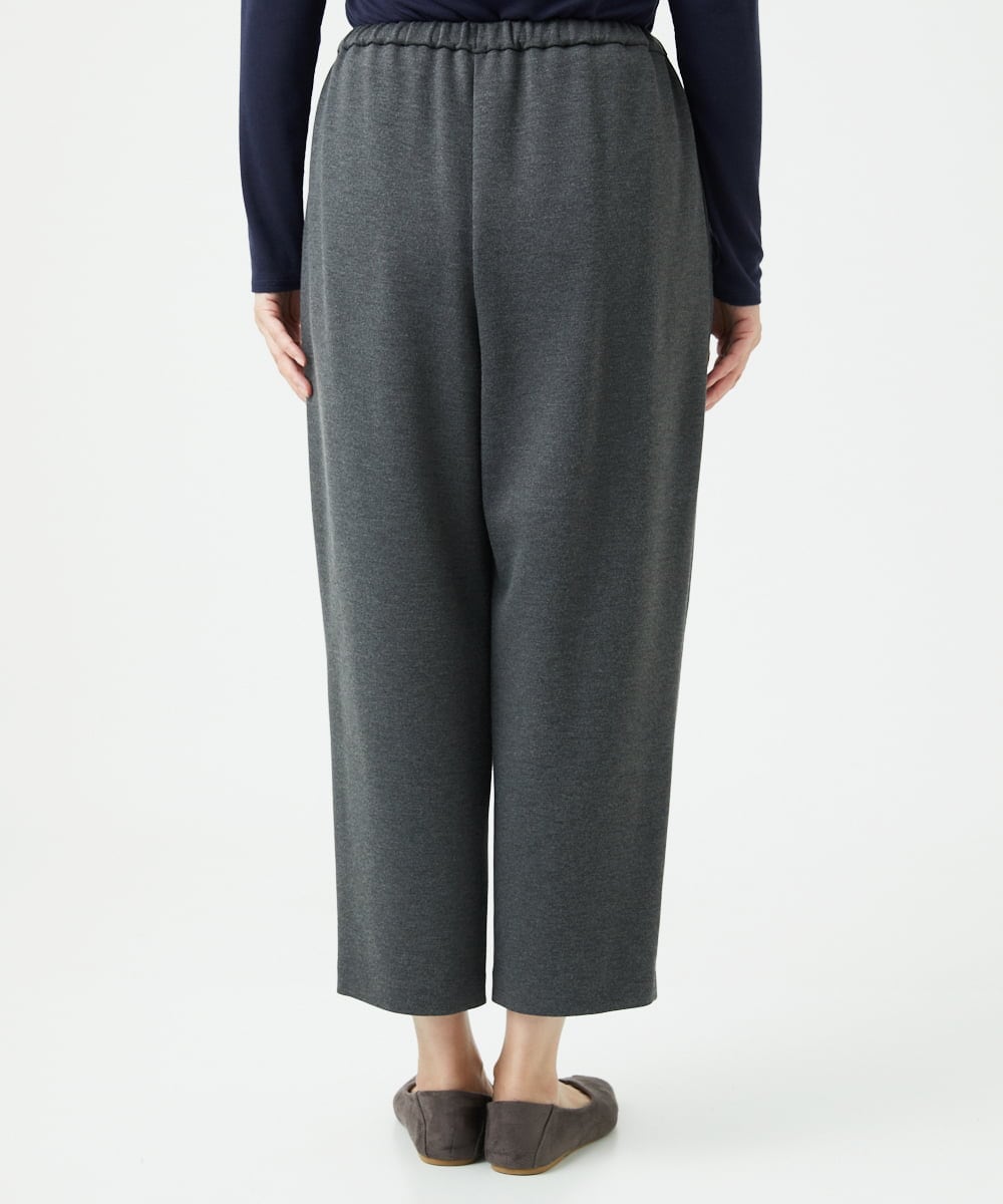 NGLAD01190 GIANNI LO GIUDICE(ジャンニ ロ ジュディチェ) [洗える・日本製]デュアルウォームモイストポンチパンツ グレー