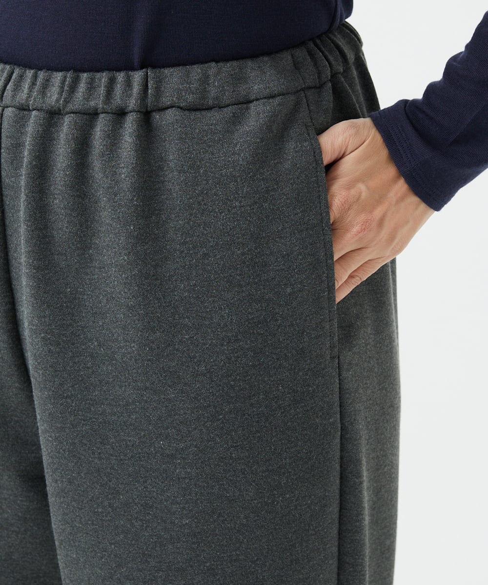 NGLAD01190 GIANNI LO GIUDICE(ジャンニ ロ ジュディチェ) [洗える・日本製]デュアルウォームモイストポンチパンツ グレー