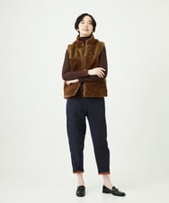 NGLAE12300 GIANNI LO GIUDICE(ジャンニ ロ ジュディチェ) [洗える]デニムカラーリバーパンツ オレンジ
