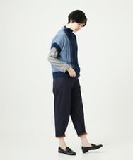 NGLAE12300 GIANNI LO GIUDICE(ジャンニ ロ ジュディチェ) [洗える]デニムカラーリバーパンツ オレンジ
