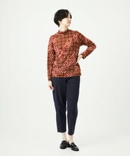 NGLAE12300 GIANNI LO GIUDICE(ジャンニ ロ ジュディチェ) [洗える]デニムカラーリバーパンツ オレンジ