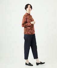 NGLAE12300 GIANNI LO GIUDICE(ジャンニ ロ ジュディチェ) [洗える]デニムカラーリバーパンツ オレンジ