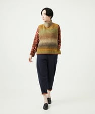 NGLAE12300 GIANNI LO GIUDICE(ジャンニ ロ ジュディチェ) [洗える]デニムカラーリバーパンツ オレンジ