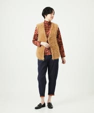 NGLAE12300 GIANNI LO GIUDICE(ジャンニ ロ ジュディチェ) [洗える]デニムカラーリバーパンツ オレンジ