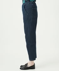 NGLAE12300 GIANNI LO GIUDICE(ジャンニ ロ ジュディチェ) [洗える]デニムカラーリバーパンツ グリーン