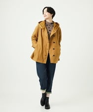 NGLAE12300 GIANNI LO GIUDICE(ジャンニ ロ ジュディチェ) [洗える]デニムカラーリバーパンツ グリーン
