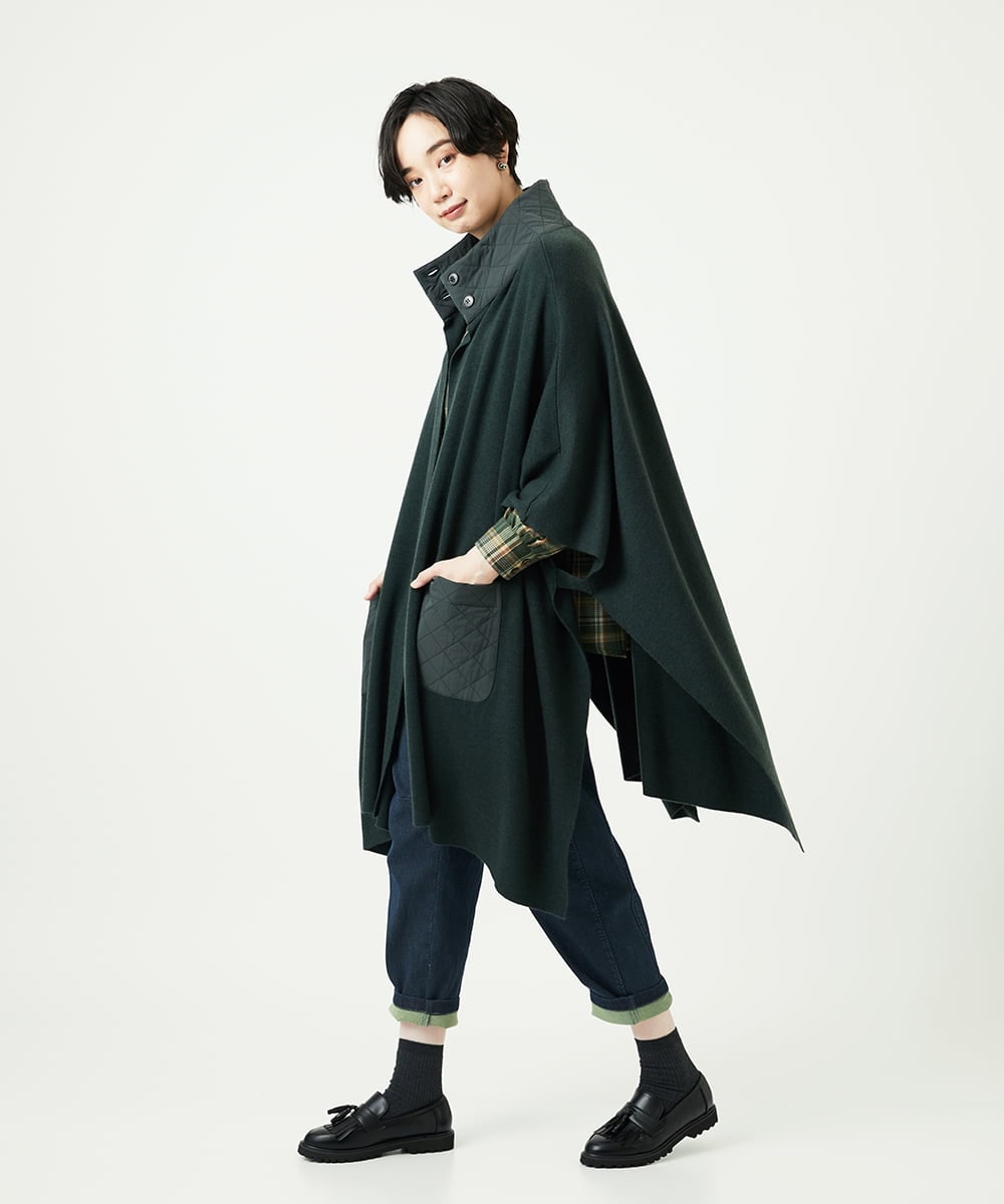 NGLAE12300 GIANNI LO GIUDICE(ジャンニ ロ ジュディチェ) [洗える]デニムカラーリバーパンツ グリーン