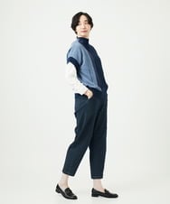 NGLAE12300 GIANNI LO GIUDICE(ジャンニ ロ ジュディチェ) [洗える]デニムカラーリバーパンツ グリーン