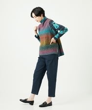 NGLAE12300 GIANNI LO GIUDICE(ジャンニ ロ ジュディチェ) [洗える]デニムカラーリバーパンツ グリーン