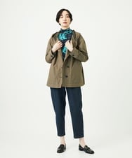 NGLAE12300 GIANNI LO GIUDICE(ジャンニ ロ ジュディチェ) [洗える]デニムカラーリバーパンツ グリーン