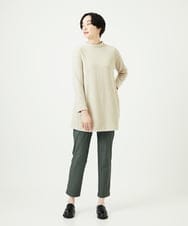 NGLAE13250 GIANNI LO GIUDICE(ジャンニ ロ ジュディチェ) [洗える・リバーシブル]デニムリバーツイードプリントパンツ カーキ