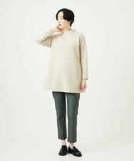 NGLAE13250 GIANNI LO GIUDICE(ジャンニ ロ ジュディチェ) [洗える・リバーシブル]デニムリバーツイードプリントパンツ カーキ