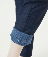 NGLAE13250 GIANNI LO GIUDICE(ジャンニ ロ ジュディチェ) [洗える・リバーシブル]デニムリバーツイードプリントパンツ ネイビー