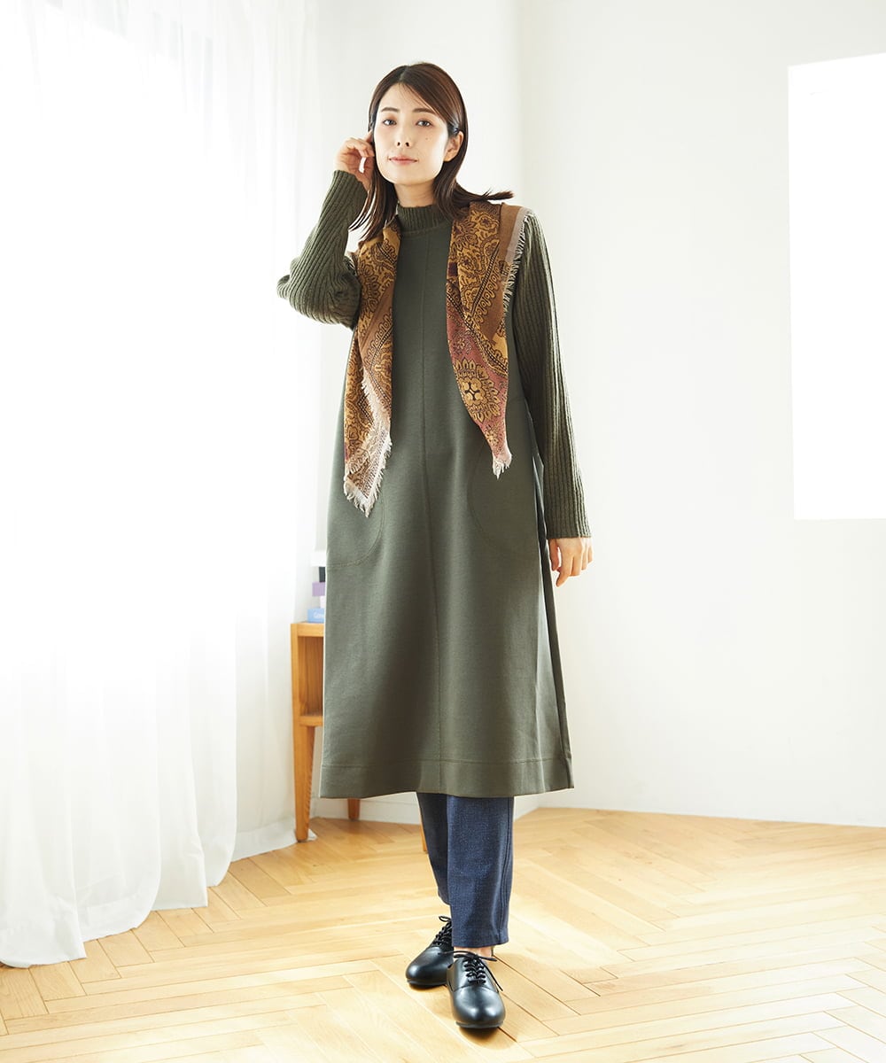 NGLAE13250 GIANNI LO GIUDICE(ジャンニ ロ ジュディチェ) [洗える・リバーシブル]デニムリバーツイードプリントパンツ ネイビー