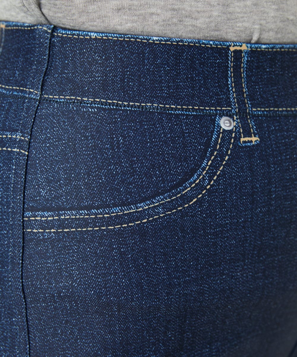 NGLAE13250 GIANNI LO GIUDICE(ジャンニ ロ ジュディチェ) [洗える・リバーシブル]デニムリバーツイードプリントパンツ ネイビー