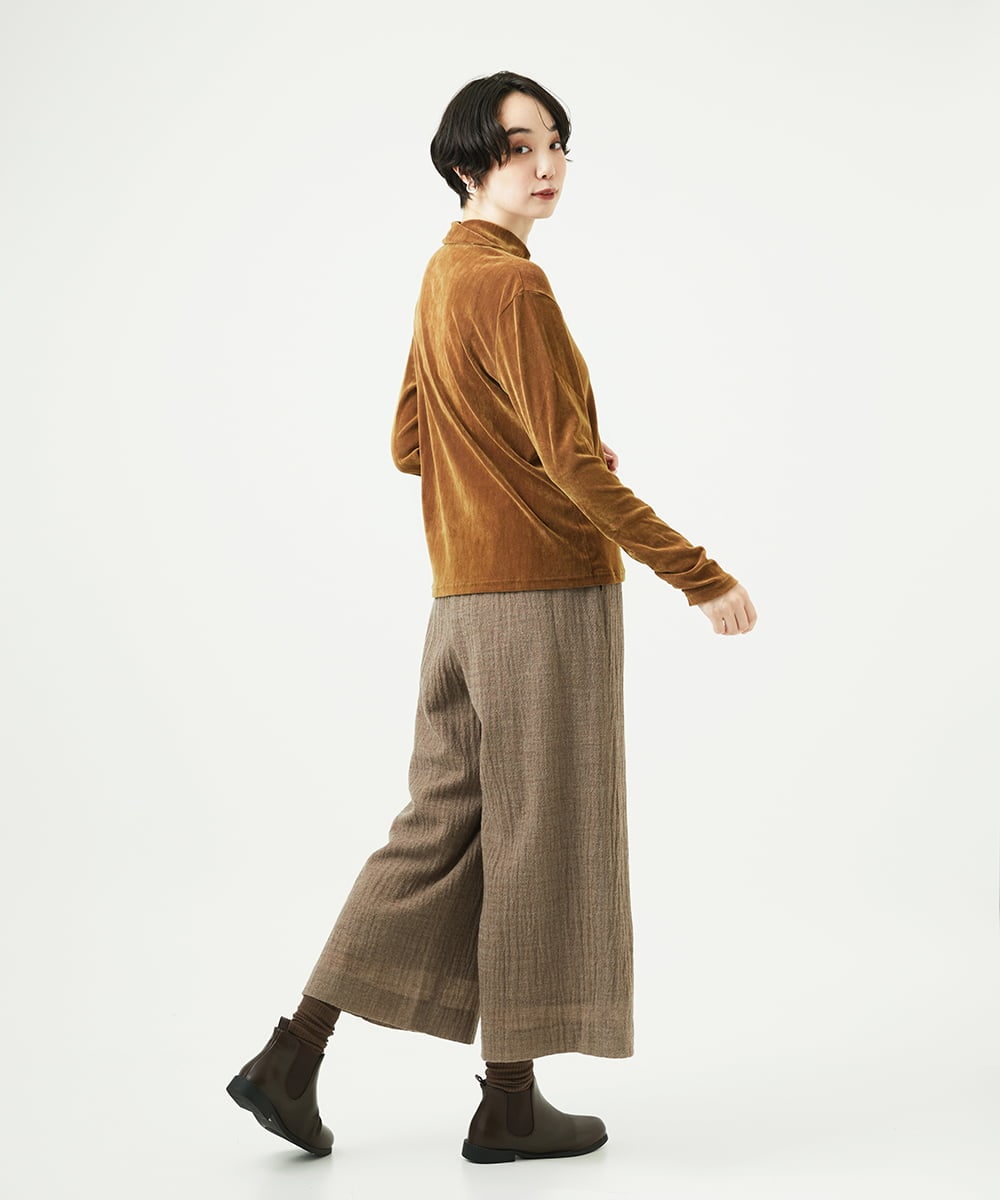 NGLAE36270 GIANNI LO GIUDICE(ジャンニ ロ ジュディチェ) リファインガーゼパンツ ベージュ