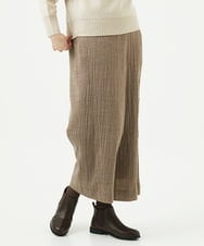 NGLAE36270 GIANNI LO GIUDICE(ジャンニ ロ ジュディチェ) リファインガーゼパンツ ベージュ