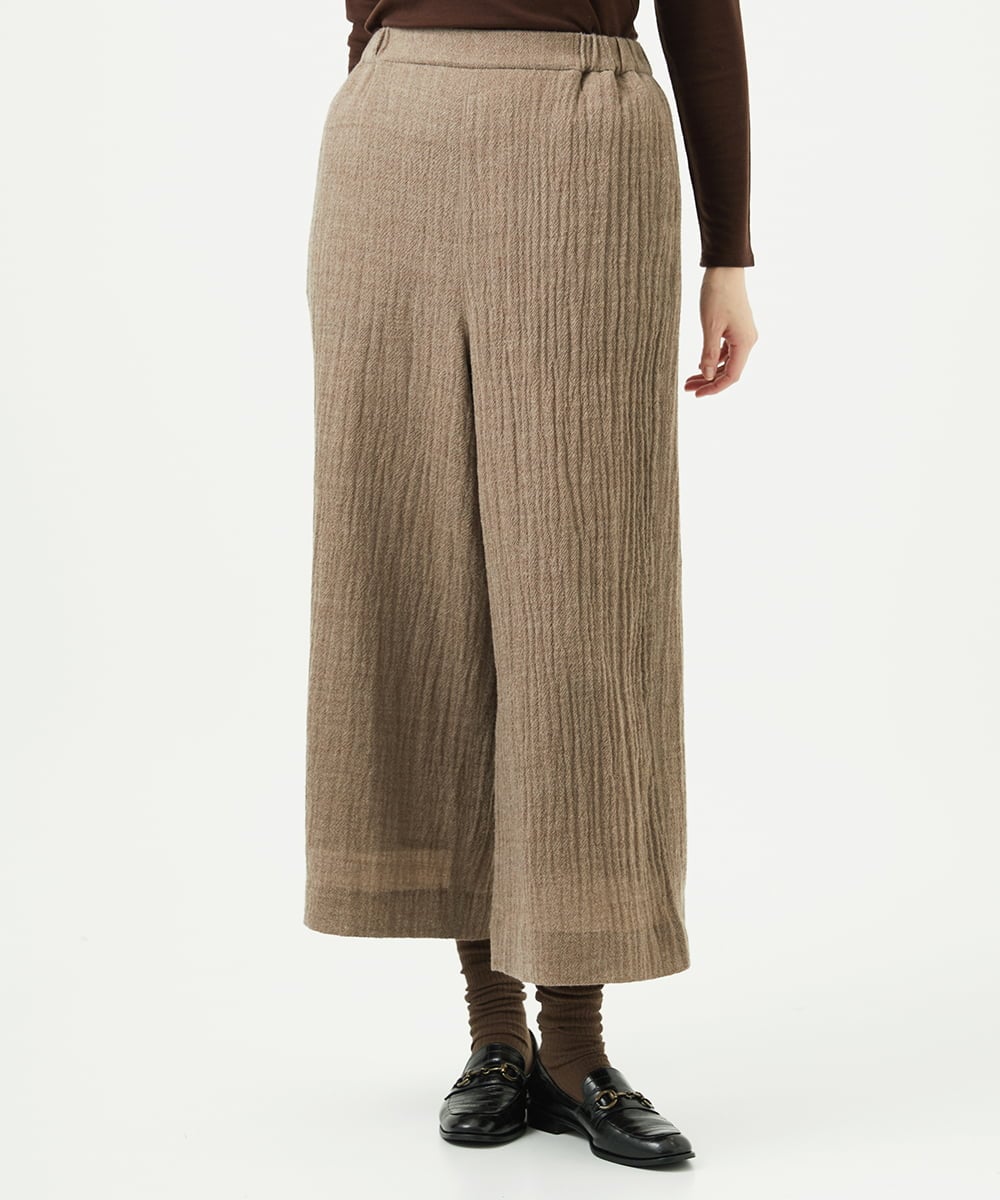 NGLAE36270 GIANNI LO GIUDICE(ジャンニ ロ ジュディチェ) リファインガーゼパンツ ベージュ