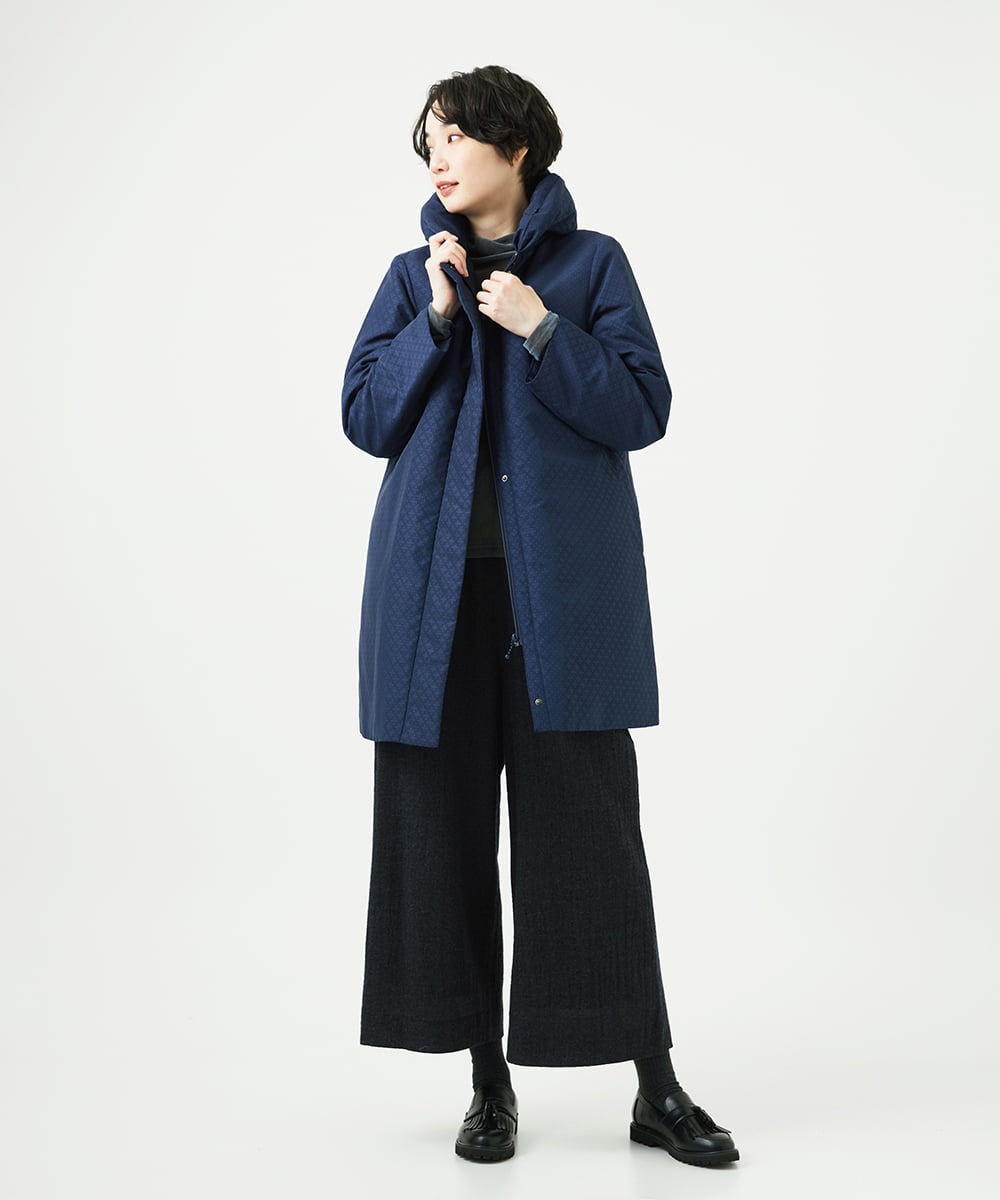 NGLAE36270 GIANNI LO GIUDICE(ジャンニ ロ ジュディチェ) リファインガーゼパンツ ダークグレー