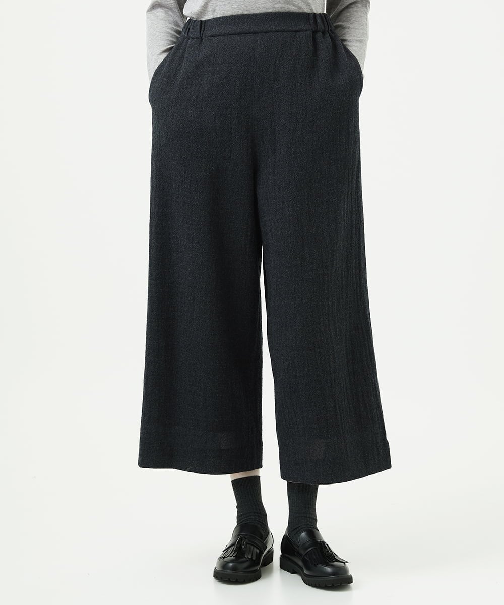 NGLAE36270 GIANNI LO GIUDICE(ジャンニ ロ ジュディチェ) リファインガーゼパンツ ダークグレー