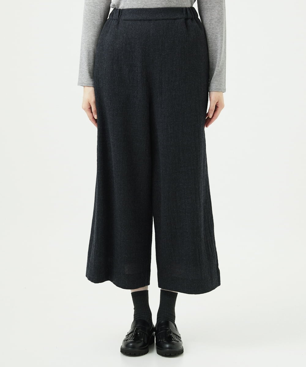 NGLAE36270 GIANNI LO GIUDICE(ジャンニ ロ ジュディチェ) リファインガーゼパンツ ダークグレー