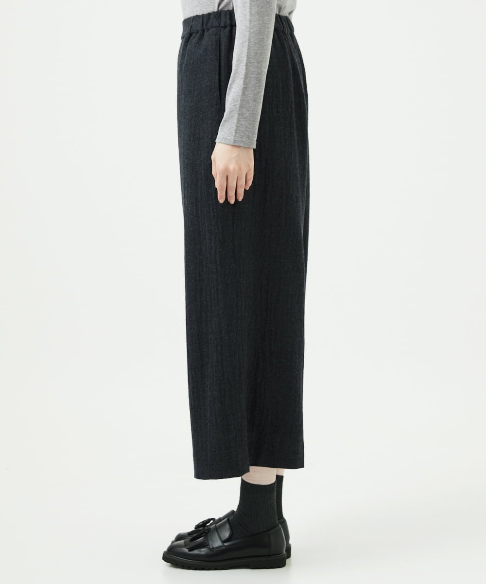 NGLAE36270 GIANNI LO GIUDICE(ジャンニ ロ ジュディチェ) リファインガーゼパンツ ダークグレー