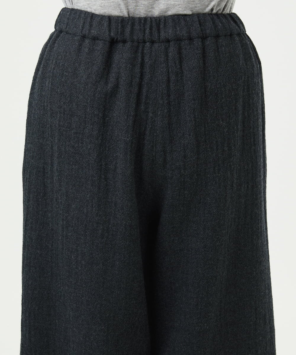 NGLAE36270 GIANNI LO GIUDICE(ジャンニ ロ ジュディチェ) リファインガーゼパンツ ダークグレー