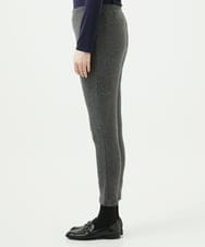 NGLAE38170 GIANNI LO GIUDICE(ジャンニ ロ ジュディチェ) [洗える・日本製]インターアクションウォームリブパンツ グレー