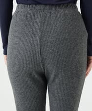 NGLAE38170 GIANNI LO GIUDICE(ジャンニ ロ ジュディチェ) [洗える・日本製]インターアクションウォームリブパンツ グレー