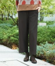 NGLAE40230 GIANNI LO GIUDICE(ジャンニ ロ ジュディチェ) [洗える・日本製]プレスウォームストレッチパンツ ブラウン