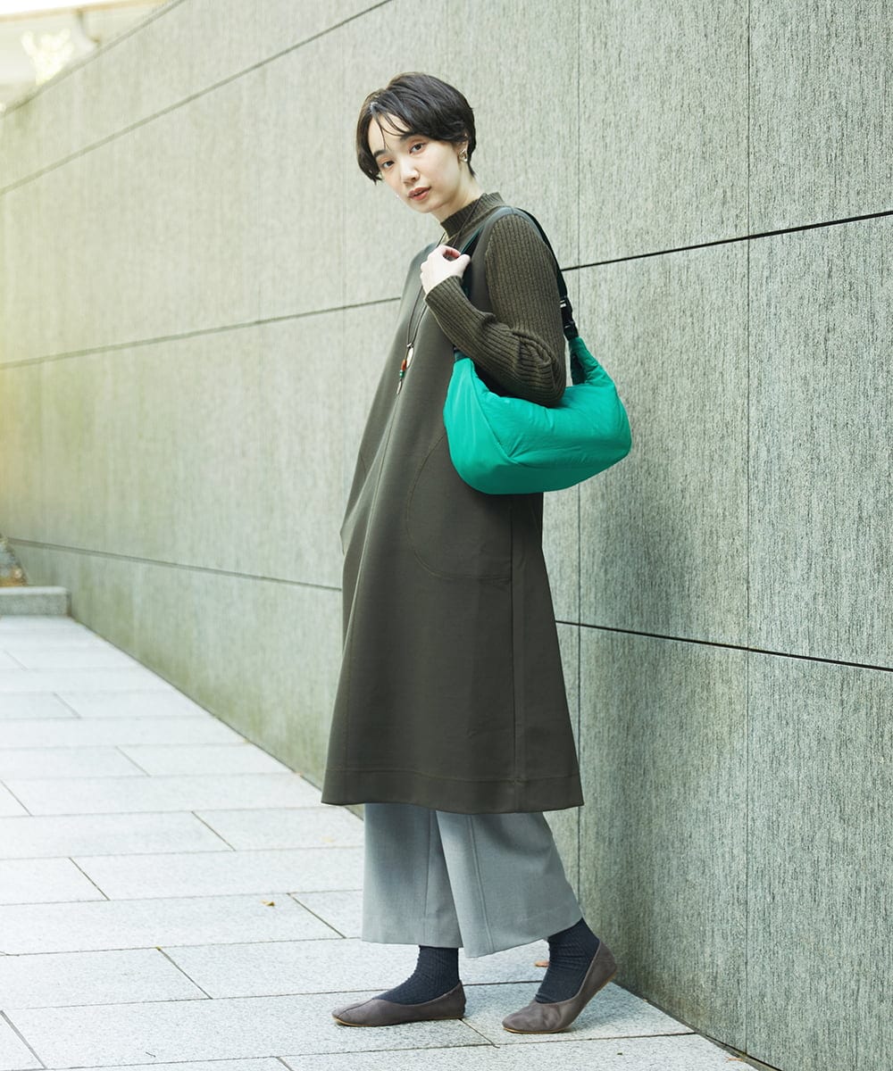 NGLAE40230 GIANNI LO GIUDICE(ジャンニ ロ ジュディチェ) [洗える・日本製]プレスウォームストレッチパンツ グレー