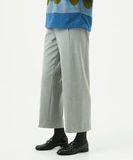 NGLAE40230 GIANNI LO GIUDICE(ジャンニ ロ ジュディチェ) [洗える・日本製]プレスウォームストレッチパンツ グレー