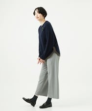 NGLAE40230 GIANNI LO GIUDICE(ジャンニ ロ ジュディチェ) [洗える・日本製]プレスウォームストレッチパンツ グレー