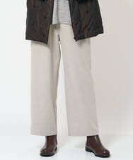 NGLAH41230 GIANNI LO GIUDICE(ジャンニ ロ ジュディチェ) [日本製]ソフトフランネル２ＷＡＹパンツ ライトグレー
