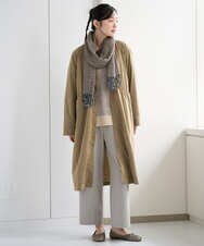 NGLAH41230 GIANNI LO GIUDICE(ジャンニ ロ ジュディチェ) [日本製]ソフトフランネル２ＷＡＹパンツ ライトグレー