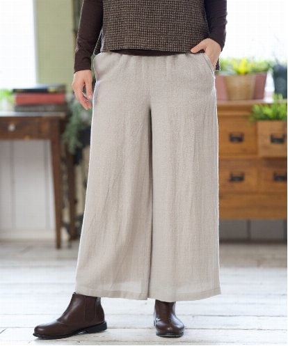 NGLAH46270 GIANNI LO GIUDICE ウールリファインガーゼパンツ